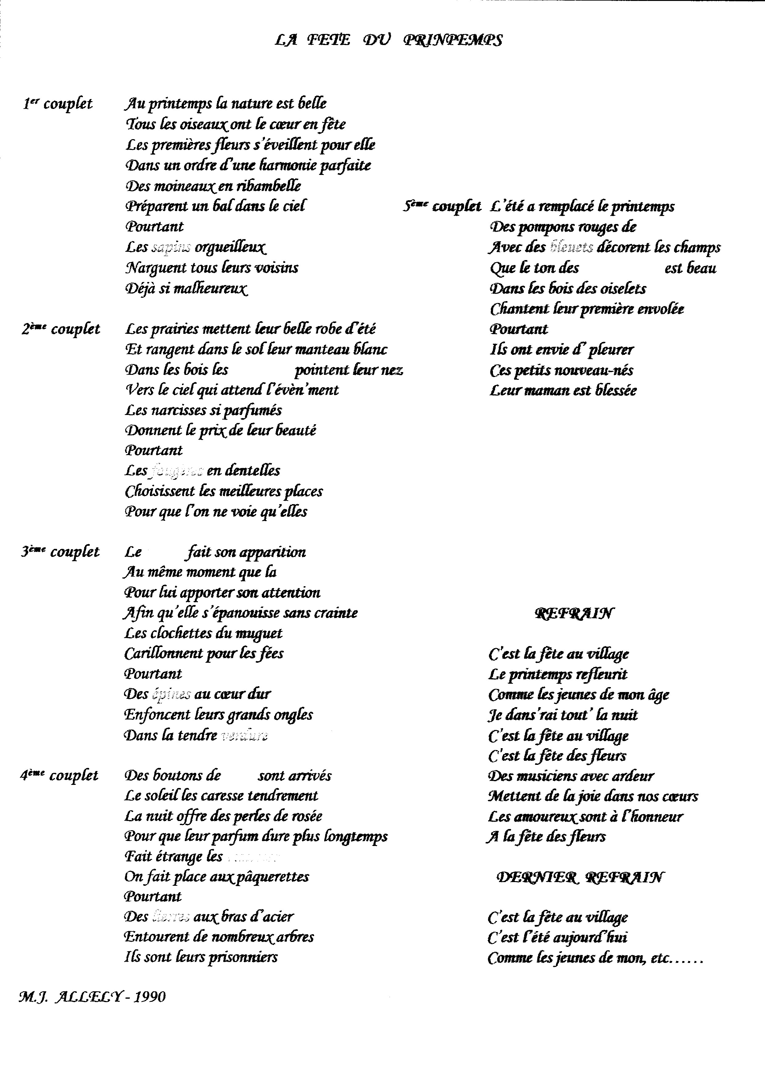 Poème